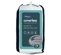 Silentnight Coverless 10.5Tog Grey Duvet &Pillowcase- Double