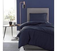 Silentnight Coverless Duvet Single - Washable 10.5 Tog Duvet Quilt with Matching Pillowcase Ideal for All Seasons No Cover Needed Ideal for Camping Sleepovers and University - Single - Blue