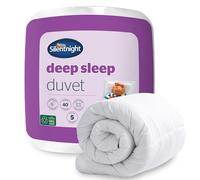 Silentnight Deep Sleep 15 Tog Duvet - Winter Heavy Comfy Bed Quilt - Sink Into Deeper Warm Sleep - Perfect for Cold Nights - Luxury Filled Soft Comfort - Hypoallergenic - Machine Washable, Single