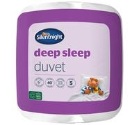 Silentnight Deep Sleep Single Duvet 15 Tog - Thick Heavy Warm Soft and Comfortable Winter Duvet Quilt Perfect for Cold Nights - Hypoallergenic and Machine Washable - Single - 135x200cm