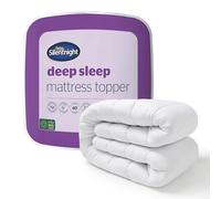 Silentnight Deep Sleep Mattress Topper, White, Single