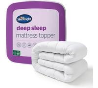 Silentnight Deep Sleep Single Mattress Topper - Best Thick Soft Comfy Toppers For Bed Caravan Campervan Sofa Beds