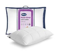 Silentnight Deep Sleep Ultimate Pillow - Luxurious Comfort Down-Like Fibadown Fibres and Soft Cosy Quilted Cover - Bouncy & Plump Bed Pillow for Side Sleepers - Head and Neck Support - Hypoallergenic