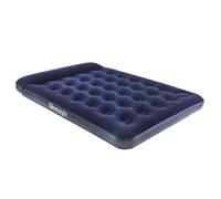Double Air Bed Built In Foot Pump Inflatable Silentnight Camping Mattress