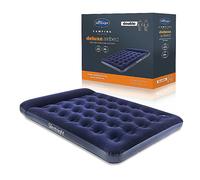 Double Air Bed Built In Foot Pump Inflatable Silentnight Camping Mattress