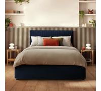 Silentnight Dusk Fabric Superking Headboard - Blue