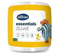Silentnight Essentials Double Duvet - 10.5 Tog All Year Round Quilt Duvet Ideal for Summer and Winter Comfortable Soft - Hypoallergenic and Machine Washable - 200x200cm - Double