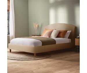 Silentnight Evana Kingsize Fabric Bed Frame - Beige