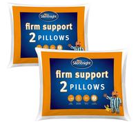 Silentnight Firm Support Pillow Pack of 4 - Side Sleeper Pillows for Sleeping Neck Back Orthopaedic Pain - Machine Washable Pillows for Side Sleepers