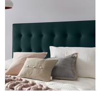 Silentnight Hayez Velvet Superking Headboard - Peacock