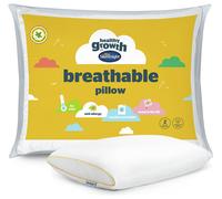 Silentnight Healthy Growth Breathable Pillow - Kids Pillow with Mesh Sides for a Refreshing Nights Sleep - Cotton, Anti Bacterial and Machine Washable, White