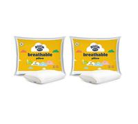 Silentnight Healthy Growth Breathable Pillow - Kids Pillow with Mesh Sides for a Refreshing Nights Sleep - Cotton, Anti Bacterial and Machine Washabl