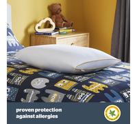 Silentnight Healthy Growth Breathable Pillow - Kids Pillow with Mesh Sides for a Refreshing Nights Sleep - Cotton, Anti Bacterial and Machine Washabl