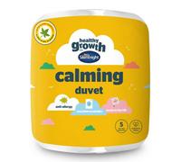 Silentnight Healthy Growth 10.5 Tog Duvet - Calming Kids Weighted Duvet Quilt with Anti-Allergy Filling to Prevent Allergies - Machine Washable, Single, White