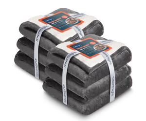 Silentnight Heat Genie Giant Blanket Duo BERRY 240 CM
