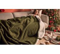 Silentnight Heat Genie Self-Heating Blanket: Berry
