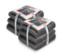 Silentnight Heat Genie Self Heating Giant Blanket - Cosy Warm Sherpa