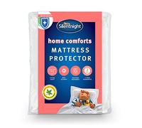 Silentnight Home Comforts Mattress Protector - Single Mattress Protector Pad Cover with Anti-Bacterial Properties and Deep Fit Elasticated Straps - Preventing Mattress Wear and Tear - 190x90cm