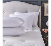 Silentnight Hotel Collection Pillows 4 Pack - Luxury Hotel Quality Pillows Comfortable Soft Medium Support for Back and Side Sleepers - Hypoallergenic and Machine Washable - Pack of 4