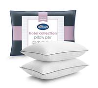 Silentnight Hotel Collection Pillows Luxury Piped 2 Two Pack Quality Soft Bed