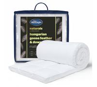 Silentnight Ultimate Luxury Hungarian Goose Feather & Down Mattress Topper - Double