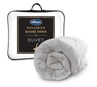 Silentnight Hungarian Goose Feather and Down Super King Duvet - Luxury Hotel Quality 10.5 Tog Duvet Quilt Warm Cosy with 300TC Cotton Cover All Year Round Winter Summer - Machine Washable - Super King
