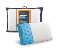 Silentnight Impress Cooling Memory Foam Pillow - Comfortable Pressure Relief - Breathable Temperature Regulation - Infused with Cooling Gel Foam - Hypoallergenic and Machine Washable Removable Cover