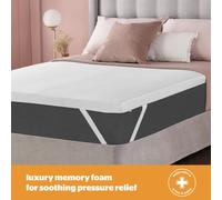 Silentnight Impress Memory Foam Mattress Topper 5cm Deep Luxury Orthopaedi
