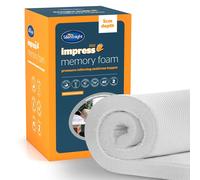 Silentnight Impress Memory Foam Mattress Topper - 5cm Thick Luxury Ort
