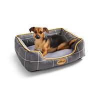 Silentnight Impress Memory Foam Pet Bed - Vet Puppy Kitten Dog Cat Orthopaedic Pet Basket Cushion - Washable Blanket Dogs Cats Beds, Small