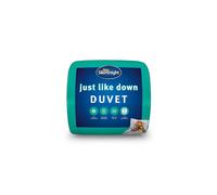 Silentnight Just Like Down 10.5 Tog Double Duvet - Luxury All Year Round Duvet Quilt with Soft Silky Down Like Fibres - Machine Washable - Double