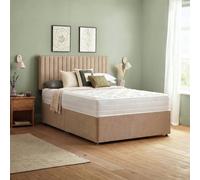 Silentnight Knightly Luxury 2000 Pocket Superking Divan Bed - Sand