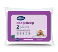 Silentnight Luxury Deep Sleep Pillows 2 Pack Side Back Front Finish Top Quality