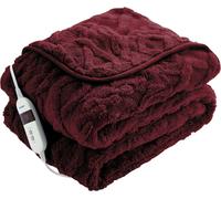 Silentnight Luxury Super Cosy Heated Throw - Pink, Pink