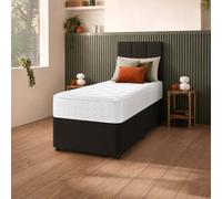 Silentnight Marlow 1000 Mirapocket Single Divan Bed - Charcoal