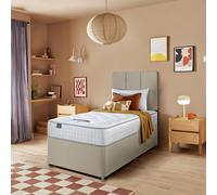 Silentnight Marlow 1000 Pocket Memory Single Divan Bed - Sandstone