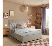 Silentnight Marlow 1000 Pocket Memory Small Double 4 Drawer Divan Bed -Sandstone