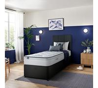 Silentnight Marlow Ultragel 1000 Mirapocket Single Divan Bed - Charcoal