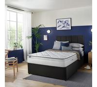 Silentnight Marlow Ultragel 1000 Mirapocket Small Double Divan Bed - Charcoal