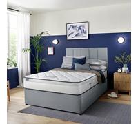 Silentnight Marlow Ultragel 1000 Pkt Small Double 2 Drawer Divan Bed - LightGrey