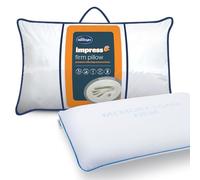 Silentnight Memory Foam Pillow - Orthopedic Pillow for Shoulder and Neck Pain Relief and Support - Hotel Quality Memory Foam Bed Pillow Machine Washable Cover for Back Stomach and Side Sleepers - Firm