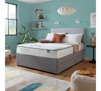 Silentnight Memory Kingsize 4 Drawer Divan Bed - Grey