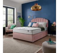 Silentnight Memory Kingsize 4 Drawer Divan Bed - Pink
