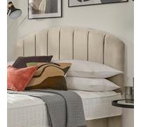 Silentnight Merlin Fabric Double Headboard - Sand