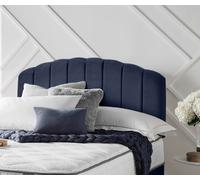 Silentnight Merlin Velvet Kingsize Headboard - Blue