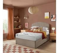 Silentnight Middleton Memory Pocket Superking 2 Drawer Divan Bed - Sandstone