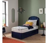 Silentnight Middleton Single Comfort Divan Bed - Blue