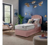 Silentnight Middleton Single Comfort Divan Bed - Pink