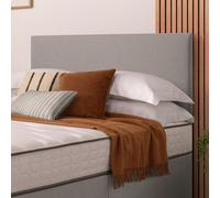 Silentnight Milan Single Headboard - Light Grey