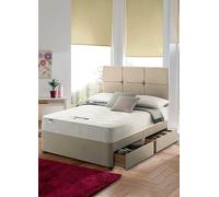 Silentnight Mirapocket 1000 Luxury Divan Set Sandstone